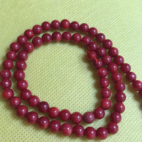 6mm red coral - Picture 8 of 8